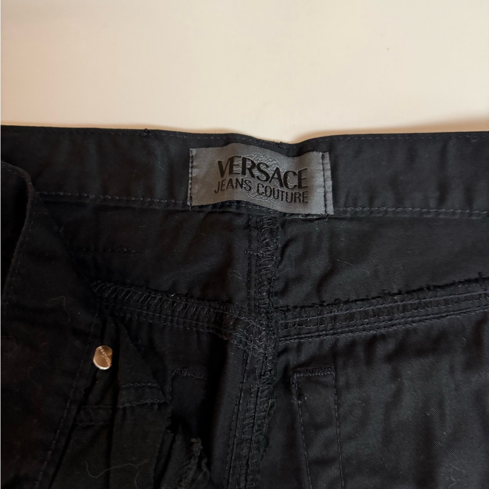 🖤 NWOT VERSACE COUTURE BLACK JEANS! - Picture 8 of 10